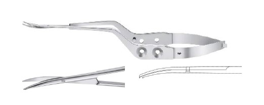 ЯЗЕРГІЛ НОЖИЦІ БАГНЕТ. ВИГН. ТУП. 200MM